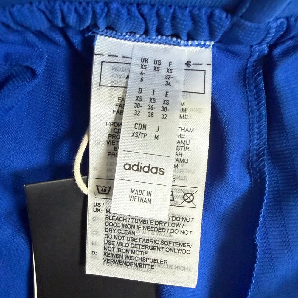 Adidas AEROREADY Women Blue Training Shorts Mesh Panels Size XS New